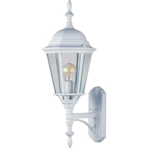 Maxim Lighting Westlake 1-Light 9.5" Wide White Outdoor Wall Sconce 1003WT - main